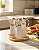 KIT GALHETEIRO DE PORCELANA BRANCA GRANFINE 4 PEÇAS 250ML - Imagem 1