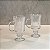 CONJUNTO CANECAS DE VIDRO GRAFIATO 6 UN 220ML - Imagem 1