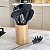 KIT UTENSÍLIOS DE SILICONE E BAMBU PRETO 9 PEÇAS - Imagem 3