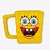 CANECA FORMATO 3D BOB ESPONJA  450ML - Imagem 1