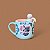CANECA COM INFUSOR CHÁ STITCH NAMORADOS 350ML - Imagem 2