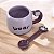 CANECA CERÂMICA COM COLHER NEW LIFE 2 URSO  400ML - Imagem 7