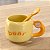 CANECA CERÂMICA COM COLHER NEW LIFE 2 URSO  400ML - Imagem 4