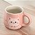 CANECA DE CERÂMICA NEW LIFE 2 GATO CHARMOSO - Imagem 3