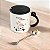 CANECA CERÂMICA COM COLHER NEW LIFE 2 VAQUINHA  400ML - Imagem 2