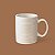 CANECA CERÂMICA SARAH BEGE 320ML - Imagem 1