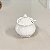 AÇUCAREIRO DE PORCELANA FANCY BRANCO - Imagem 1