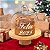 PORTA PANETONE DE VIDRO E BAMBU COM PÉ FELIZ NATAL - Imagem 6