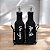 KIT GALHETEIROS PRETO COM SUPORTE 180ML 3 PEÇAS - Imagem 2