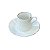 CONJUNTO 4 XÍCARAS DE CAFÉ ROYAL BRANCO E DOURADO 90ML - Imagem 2