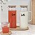 JARRAS DE VIDRO BOROSILICATO COM BANDEJA E TAMPA DE BAMBU 1.2L - Imagem 2