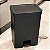 LIXEIRA COM PEDAL TRIUM 30L DUPLA PRETO - Imagem 1