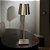 LUMINÁRIA DE MESA  ELEGANCE LED 3 TONS USB TOUCH PRATA - Imagem 2