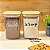 KIT 2 POTES HERMÉTICOS SEAL ESPECIAL TAMPA DE BAMBU 1,0L - Imagem 1