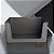 CESTO ORGANIZADOR FLOW COM E SEM TAMPA  ABERTURA FRONTAL  34X27X13CM - Imagem 3