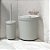 LIXEIRA E ESCOVA SANITÁRIA﻿ BOLD KIT E AVULSAS ESCOLHA COR - Imagem 5