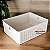 CESTO ORGANIZADOR FLOW BEGE 34X27X13CM - Imagem 2