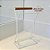 PORTA TOALHA PARA LAVABO  COM MADEIRA - Imagem 5