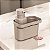 MONTE SEU KIT DISPENSER E ORGANIZADOR DE PIA TRIUM BEGE - Imagem 1