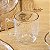 CONJUNTO 2 CANECAS COM PRATINHO DE VIDRO NEW BUTTERFLY FIO DE OURO 200ML - Imagem 2