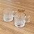 CONJUNTO 2 CANECAS DE VIDRO CHÁ OU CAFÉ DELI DIAMOND FIO DE OURO - Imagem 2