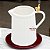 LEITEIRA DE CERAMICA COLIBRI BRANCA 180ML - Imagem 1