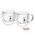 CONJUNTO 2 XÍCARAS DE CHÁ PAREDE DUPLA CAT 250ML VIDRO BOROSSILICATO WOLFF - Imagem 5