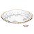 QUEIJEIRA COM TAMPA NEW BUTTERFLY COM FIO DE OURO 19,5CM X 12,5CM CRISTAL - Imagem 5