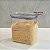 POTE HERMÉTICO 1,5L RETANGULAR EMPILHÁVEL DUPLA VEDAÇÃO DUO LOCK  NATURAL - Imagem 3
