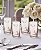 JOGO COPOS BUTTERFLY DE VIDRO ALTO 460ML - Imagem 1