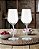 JOGO TAÇAS DE ÁGUA E VINHO LACE DE VIDRO 430ML - Imagem 1