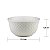 KIT 3 BOWLS DE PORCELANA NEW BONE LOSANGO BRANCO - Imagem 4