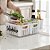 ORGANIZADORANIZADOR CLEAR FRESH 2,2L COM 2 CESTOSNATURAL - Imagem 1