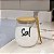 ESCOLHA A PERSONALIZAÇÃO 750ML POTE STYLE TAMPA E COLHER DE BAMBU AVULSO - Imagem 12