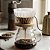 CAFETEIRA DE VIDRO COM SUPORTE DE BAMBU PARA COADOR - Imagem 3