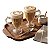 KIT XÍCARA PARA CAFÉ DE CRISTAL RENAISSANCE - Imagem 3