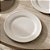 CONJUNTO 2 PRATOS DE SOBREMESA BRANCO YOI 20CM CERÂMICA - Imagem 2