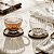 CONJUNTO 4 XÍCARAS CHÁ DE VIDRO COM PIRES MADEIRA MONTE CARLO 180ML - Imagem 3
