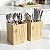 PORTA TALHER DE BAMBU 12CM - Imagem 2