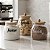KIT 3 POTES LADY DE VIDRO COM TAMPA DE BAMBU PERSONALIZADO - Imagem 5