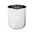 VASO DE VIDRO PRATA P - Imagem 1