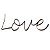 LOVE EM METAL PRETO E DOURADO - Imagem 2