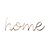 HOME EM METAL PRETO E DOURADO - Imagem 2