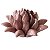 FLOR ROSA EM CERÂMICA DECORATIVA - Imagem 2