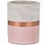 VASO ROSA E COBRE EM CIMENTO G - Imagem 1