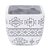 CACHEPOT CONCRETO SQUARE AMERICAN TRIBAL - Imagem 1