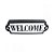 PLACA LUMINOSA WELCOME - Imagem 1
