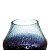 VASO VIDRO AZUL 14CM - Imagem 5