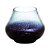 VASO VIDRO AZUL 14CM - Imagem 1