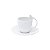 CONJUNTO 6 XÍCARAS COM PIRES PARA CAFÉ BIRD BRANCO - Imagem 5